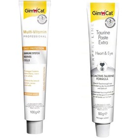 Resim Gimcat Multivitamin + Taurin Kedi Macunu 