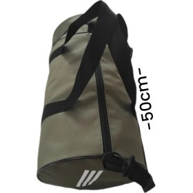 Resim Sevbags 600 Denye Askeri Kamuflaj Silindir Spor Çantası 