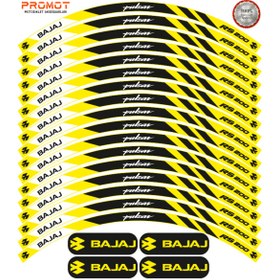Resim PROMOT PULSAR RS200 UYUMLU JANT ŞERİDİ Motosiklet Aksesuar Jant Sticker 10 