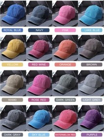 Resim Eskitme Yazlık Cap Yıkamalı Kep Beyzbol Şapka 