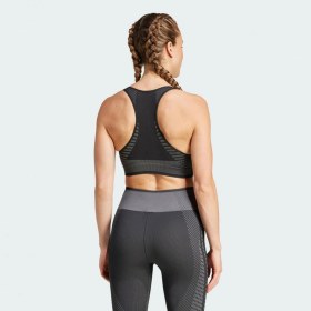 Resim Adidas Aeroknit Training Light Support Kadın Büstiyer C-adıjd7163b30a00 Siyah 