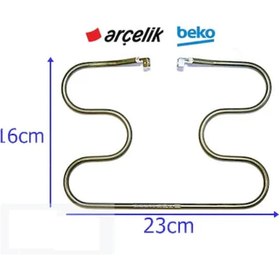 Resim Arçelik Uyumlu K 2367E Tost Makinesi Rezistansı 1000 Watt 110 Volt - 497782167 