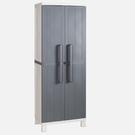 Resim Çok Amaçlı Balkon Bahçe Kiler Plastik Dolap 65x37x173 