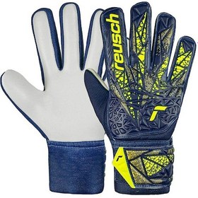 Resim Reusch Attrakt Starter Solid Kaleci Eldiveni 9.5 Koyu Mavi 