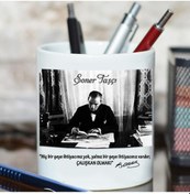 Resim Atatürk Fotoğraflı Isim Baskılı Hediyelik Kalemlik 