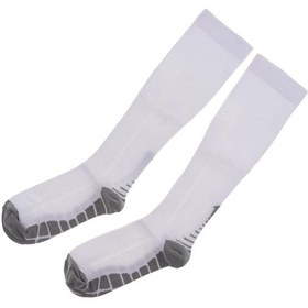 Resim Dolıty Kadın Erkek Spor Futbol Uzun Hokey Diz Üstü S-m-beyaz Beyaz 