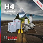 Resim Bosch H4 12V 60/55W P43T Far Ampulü 2 Adet 