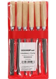 Resim Gedore Red 6 Parça Saatçi Eğe Takımı 