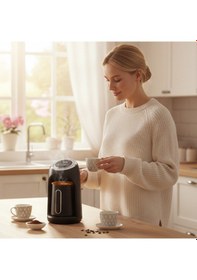 Resim Sinbo SCM - 2990 500 W 4 Fincan Kapasiteli Otomatik Türk Kahve Makinesi 