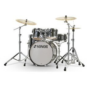Resim Sonor AQ2 Studio Akustik Davul (Trans Black) 