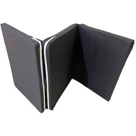 Resim Viphomeconcept Katlanır Yer Yatağı Sünger Yatak Siyah Kırçıllı 80X180 Cm-7 Cm 