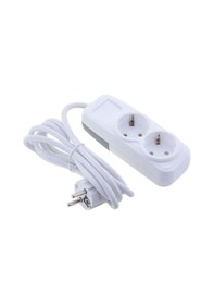 Resim Far F291d 2'li Grup Priz 7 Metre Lara Ekstra Uzun Kablo, Güvenli Uzatma Priz 7 M 