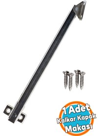 Resim NZB Kalkar Kapak Makası Dolap Çekmece Metal 25 Cm Sessiz Açma Kapama Amortisör Piston 1 Adet 