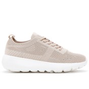 Resim Derimod Zero Kadın Bej Bağcıklı Kalın Tabanlı Sneaker 25SFD43026F 