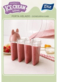 Resim Snowy Bear Dondurma Kalıbı 4 Lü Bpa Free Ev Yapımı Dondurma Ve Buz Kalıbı Çok Renkli 