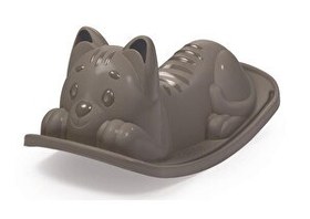 Resim Smoby Sallanan Kedi Efektli Gri Tahterevalli 830105 