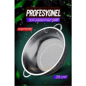 Resim Kevgir 304 Paslanmaz Çelik Mink Design 