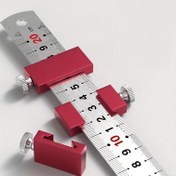 Resim 26Mm Alüminyum Alaşımlı İşaretleme Aracı, Konum Bloğu, Paslanmaz Çelik Cetvel, El Sanatçıları ve Tasarımcılar İçin Uygun, Bir Kullanışlı Aracı 
