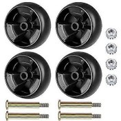 Resim Mtd Cub Cadet Troy Bilt Biçme Makineleri İçin Yükseltilmiş Güverte Tekerlekleri - 112-0677 72-025 938-3056'yı Değiştirin 