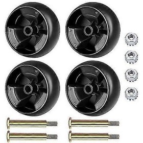 Resim Mtd Cub Cadet Troy Bilt Biçme Makineleri İçin Yükseltilmiş Güverte Tekerlekleri - 112-0677 72-025 938-3056'yı Değiştirin 