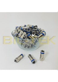 Resim Digitürk Rg6 Sıkmalı F Konnektör - 2 Adet 