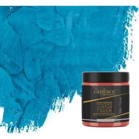 Resim Cadence Venetıan Touch Mermer Dokulu Dekoratif Sıva / Kaplama Vt-17 Koyu Turkuaz 250 ml 