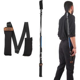 Resim İki Parça Olta Kamış Kılıfı - LRF Spin - Neopren Ayarlanabilir 