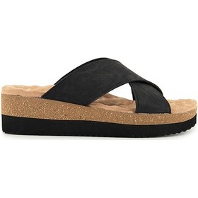 Resim Muya Fast Anatomik Taban Topuk Dikeni Kadın Terlik Siyah 