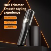 Resim Çok Fonksiyonlu Saç Kesme Makinesi, Bölünmüş Uç Onarımı Küçük Berber Aracı, Düğüm Saç Kesme Makinesi Güzellik Aracı, Harika Hediye 