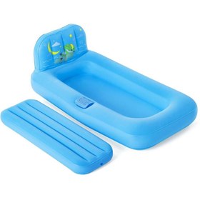 Resim Nessiworld Bestway Fisher Price Mavi Çocuk Yatağı 