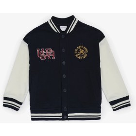 Resim U.s. Polo Assn. Erkek Çocuk Lacivert Hırka (Örme) 50308581-VR033 