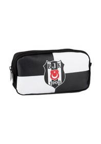 Resim Beşiktaş 2 Bölmeli 1903 Logo Baskılı Suni Deri Kalemlik 25363 Siyah 