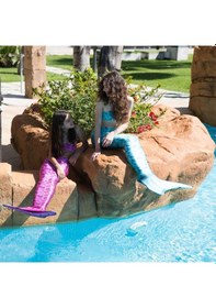 Resim Kuaki Mermaids Deniz Kızı 4'lü Takım Bikini Kostüm Seti Malibu Çok Renkli 