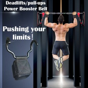Resim Profesyonel Güç Arttırıcı Kemer, saç tokası ile - Bilek Desteği ve Çekme, Deadlift ve Fitness Eğitimi için Geliştirilmiş Tutuş | Erkekler ve Kadınlar için Yüksek Kaliteli Fitness Aksesuarı, Siyah, Spor Salonu Aksesuarları, Güç Eğitimi Ekipmanı, Şık Tasarım, Dayanıklı Yapı, Spor Salonu Kullanıcıları 