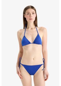 Resim Defacto Regular Fit Bikini Alt-fall İn Love T3670az25smbe114 Mavi 