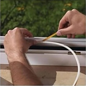 Resim SDT Group 2'li Kauçuk Kapı ve Pencere Izolasyon Bandı/fitili Çiftli 5x2 10 Metre Kahve Renk 