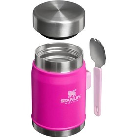 Resim Stanley Classic The Legendary Food Jar+Spork Kaşıklı Yemek Termosu | 0.4L / 14oz Pembe 10-09382-115 