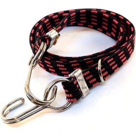 Resim Bagaj Lastiği Kalın Çelik Kancalı 15mmx5mmx100mm A Kalite Kırmızı Kırmızı 