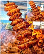 Resim 5 Adet Yassı Tavuk Kanat Şiş 60 Cm En 1,2 Cm-kalınlık 2mm,piliç Şişi - Yağlı Silme Kara Demir -özel Üretim 