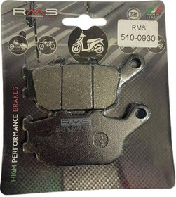 Resim YAMAHA FZ1 FAZER ARKA FREN BALATA RMS 1 TAKIM 