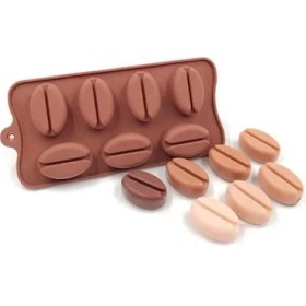 Resim Kahve Çekirdeği Şekilli Silikon Kalıp 