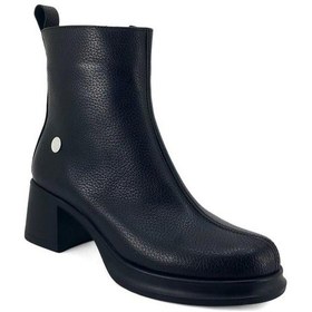 Resim Mammamia 8560 Hakiki Deri Günlük Kadın Bot-siyah Siyah 