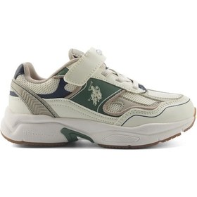 Resim U.s. Polo Assn. Supole 5fx Bej Erkek Çocuk Spor Ayakkabı Bej 