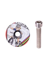 Resim Ztto 28.6mm Bisiklet Ön Çatal Kök Üst Kapaklar Alüminyum Alaşımlı Bisiklet Kulaklığı Cıvatalarla Üst Kapaklar - Stil B Gri 