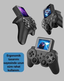 Resim Lvsqvr Hdmı Destekli S10 Gamepad 520 Oyunlu Tv Ye Bağlanabilir Atari 2025 Model 
