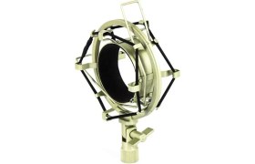 Resim AyrStore 90 Yüksek Yalıtımlı Mikrofon Shockmount Gümüş 