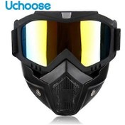 Resim Motosiklet Gözlükleri Maskeler Bisiklet Sürme Motokros Güneş Gözlükleri Snowboard Gözlük Maske Gözlükler Kask Taktik Rüzgar Geçirmez Şık 