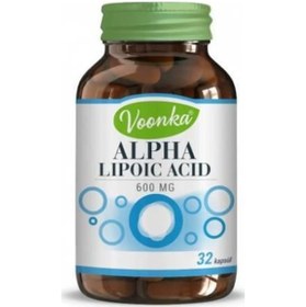 Resim Voonka Alpha Lipoic Acid 600 MG 32 Kapsül 