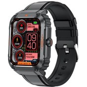 Resim Geeroyoo JZR GY 1.92 İnç Büyük Ekran IP68 Su Geçirmez Uzun Pil Ömrü Bluetooth Görüşme Kadın Erkek Akıllı Saat 