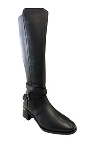 Resim Castle Black CB-97900-1 KADIN DERİ TOPUKLU ÇİZME 